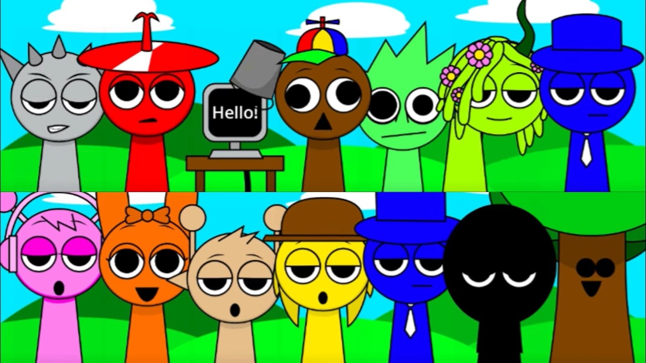 Sprunki SWAPPED Phase 1 But Fancy Version👀💫incredibox sprunki animation