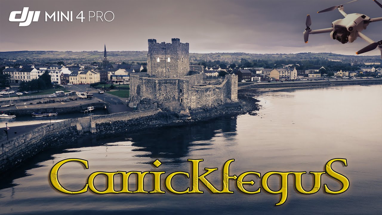 Carrickfergus - Cinematic 4k DJI Mini 4 Pro Footage