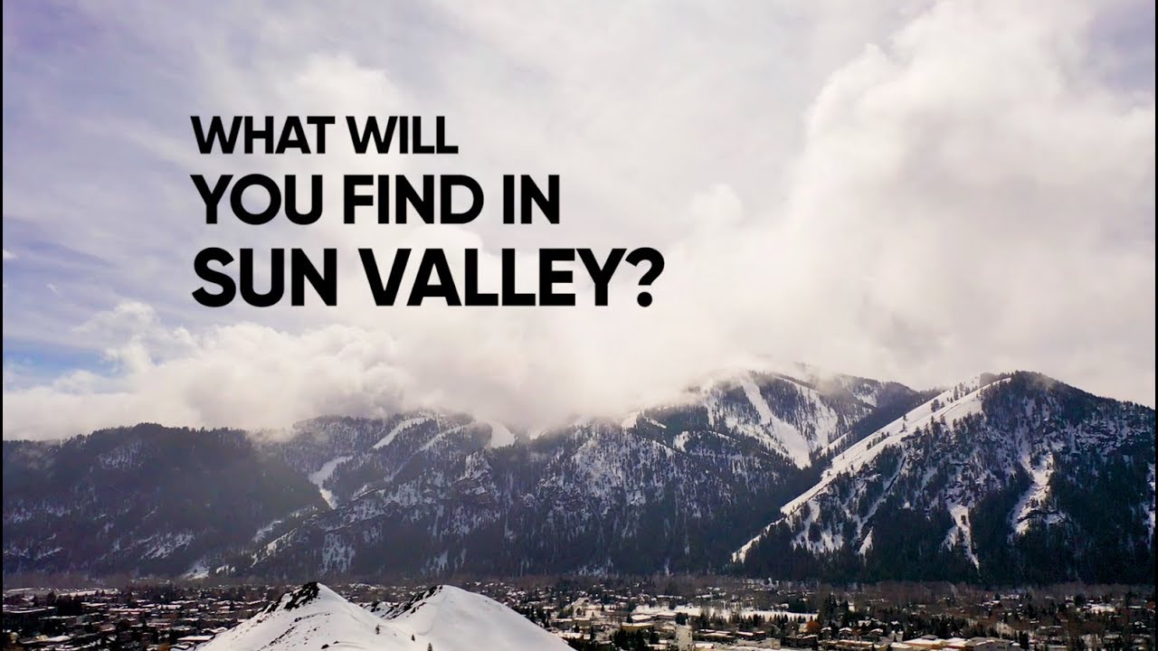 Winter in Sun Valley, Idaho - 2020