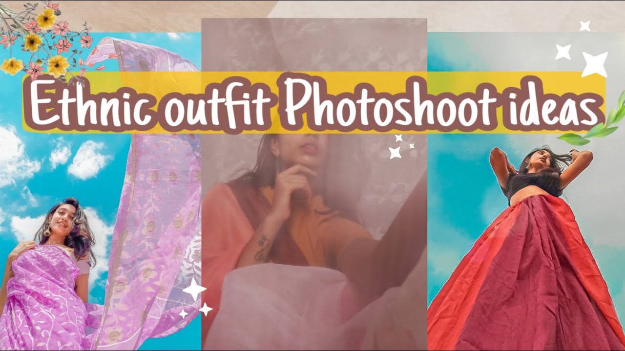 Aesthetic Picture Ideas at Home without Tripod| Ethnic Outfit photoshoot Ideas|| Ep: 5|| Sayani Paul