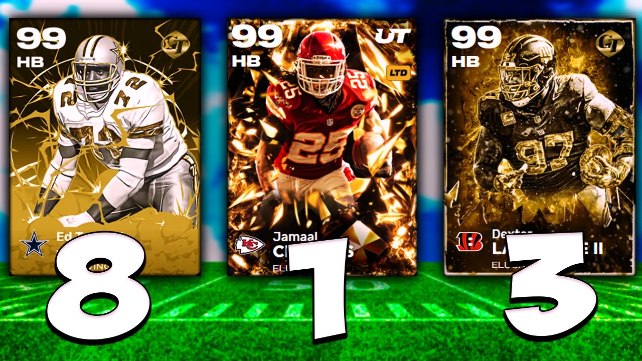 The Top 10 Running Backs in Madden 26!