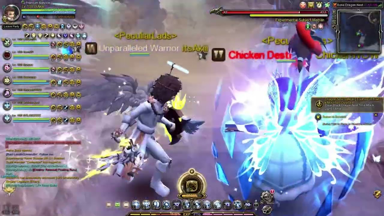 Dragon Nest Sea Bone Normal Cleared Crusader POV