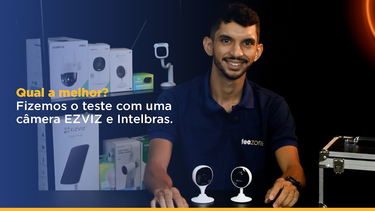 Qual a melhor, EZVIZ ou Intelbras? Fizemos o teste! Comparativo entre as c&acirc;meras C1C e Mibo