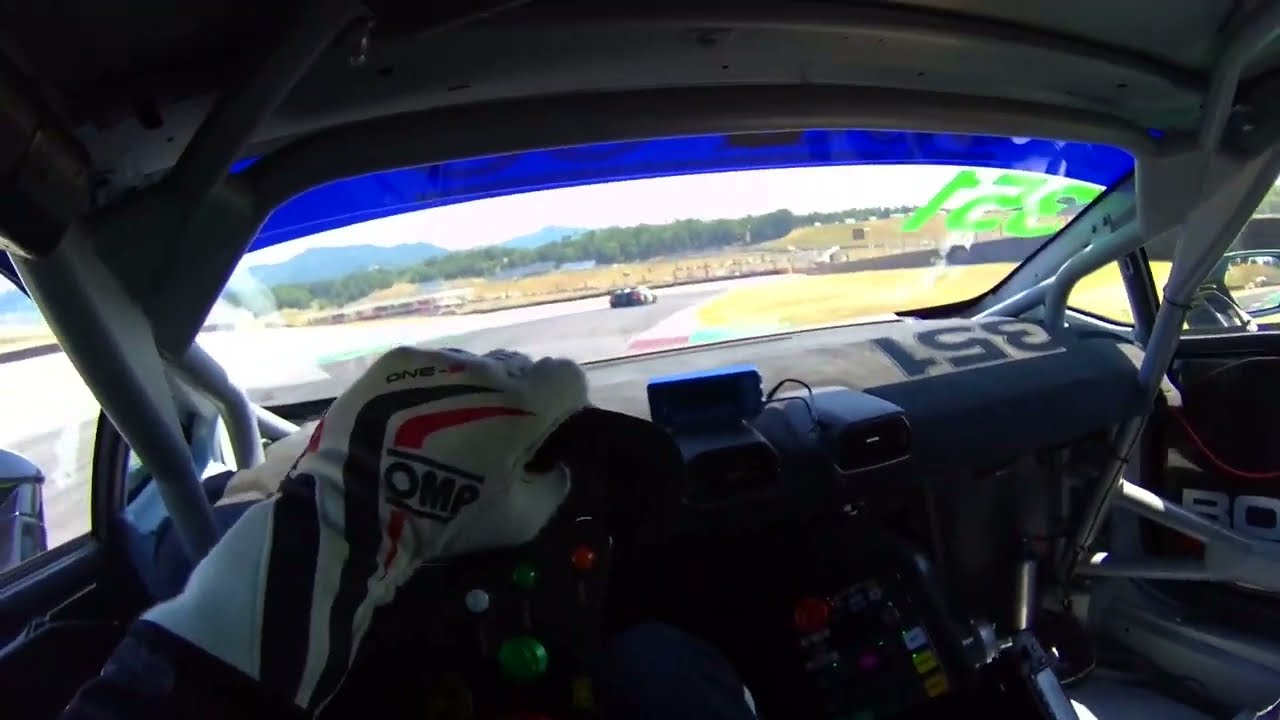 Pushing the Lamborghini Super Trofeo EVOII at Mugello Pov HelmetCam