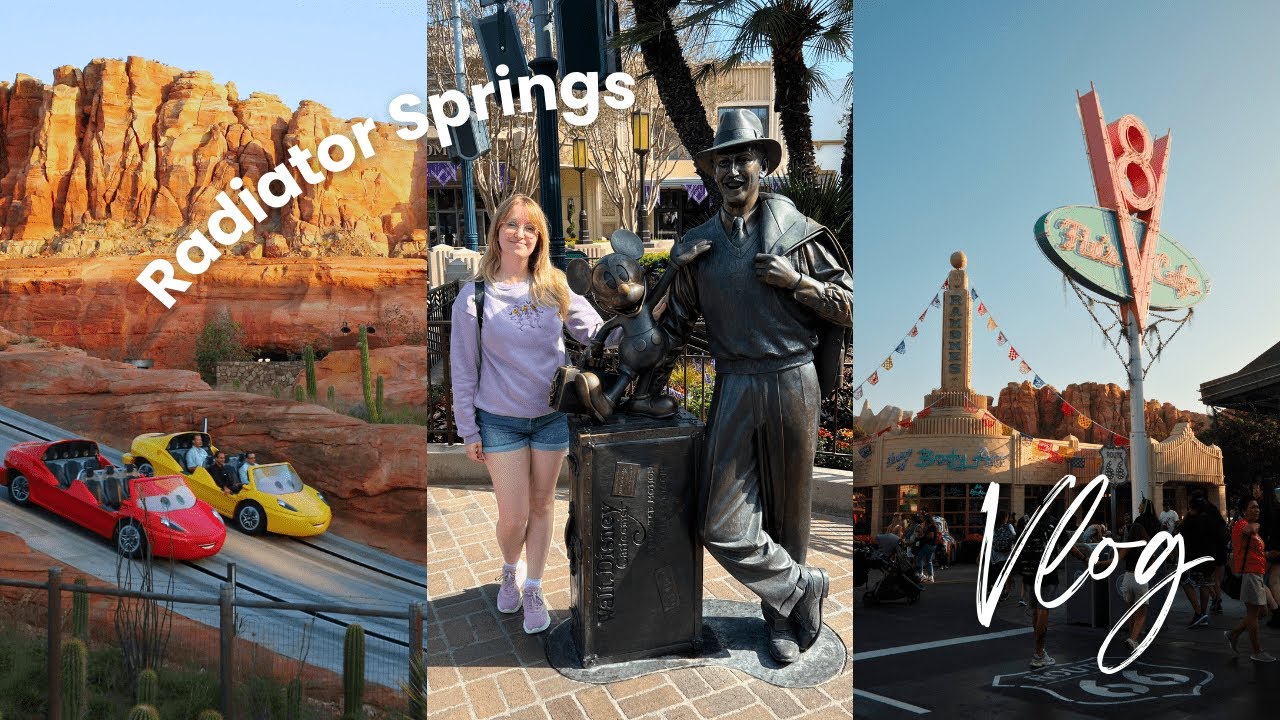 🚗 &iquest;Radiator Springs Racers nos decepciona?😅&Uacute;ltimo d&iacute;a en DISNEYLAND🥲 Desayuno en Avengers Campus😋