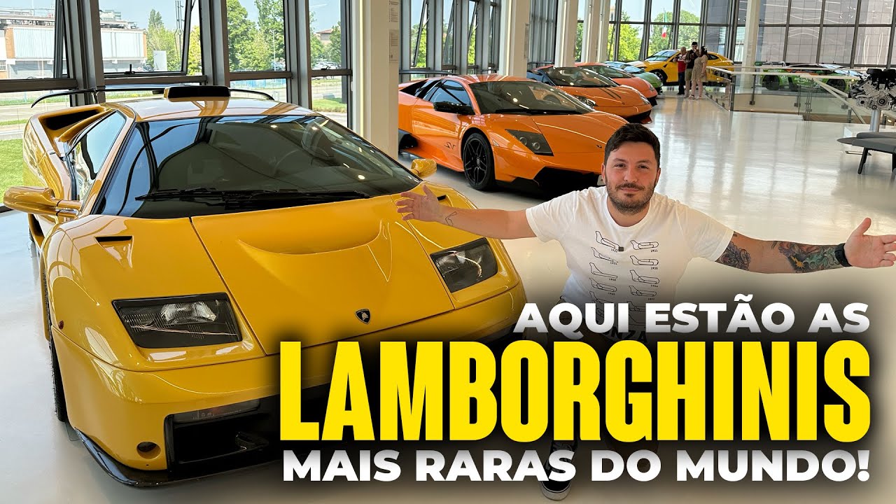 TOUR na LAMBORGHINI na ITÁLIA