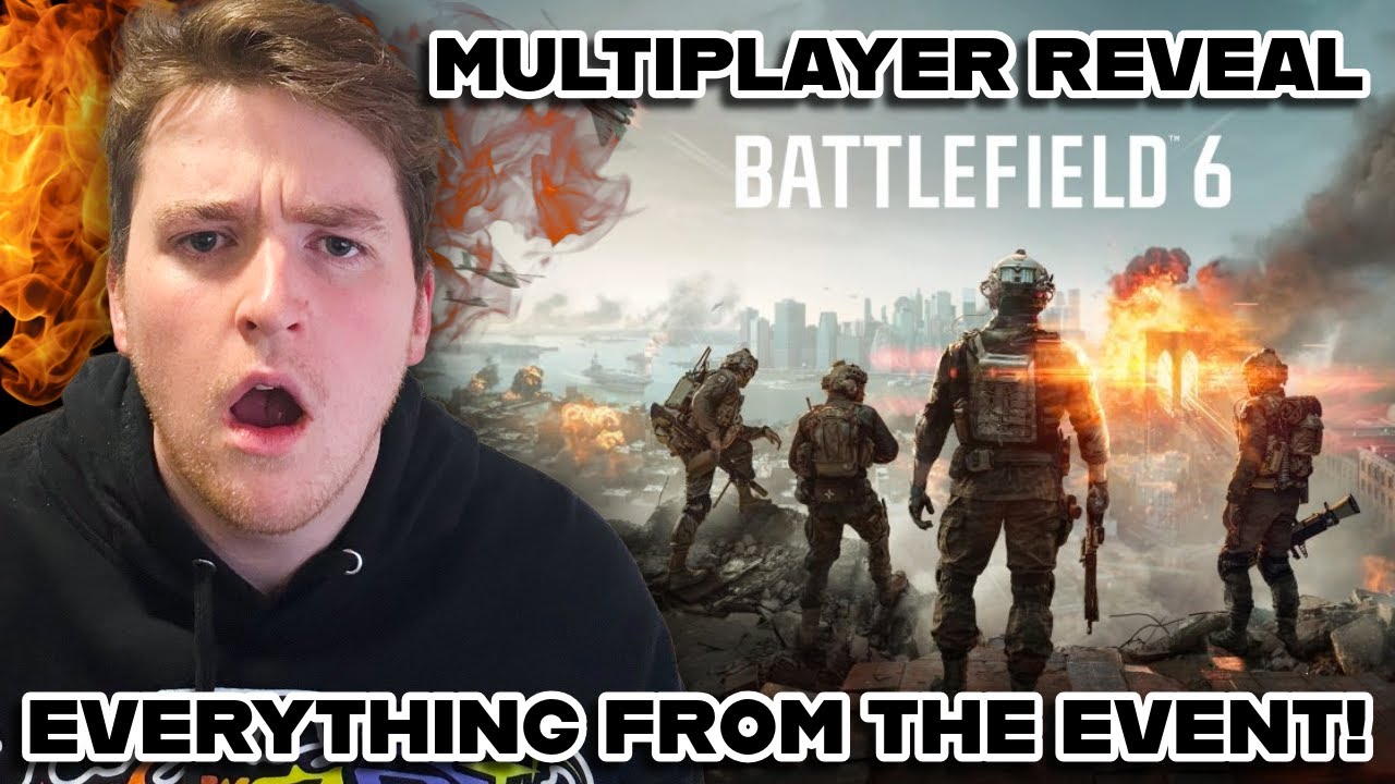 BREAKDOWN OF EVERYTHING | Battlefield 6 - Multiplayer Reveal Event REACTION (Trailers & Gameplay)