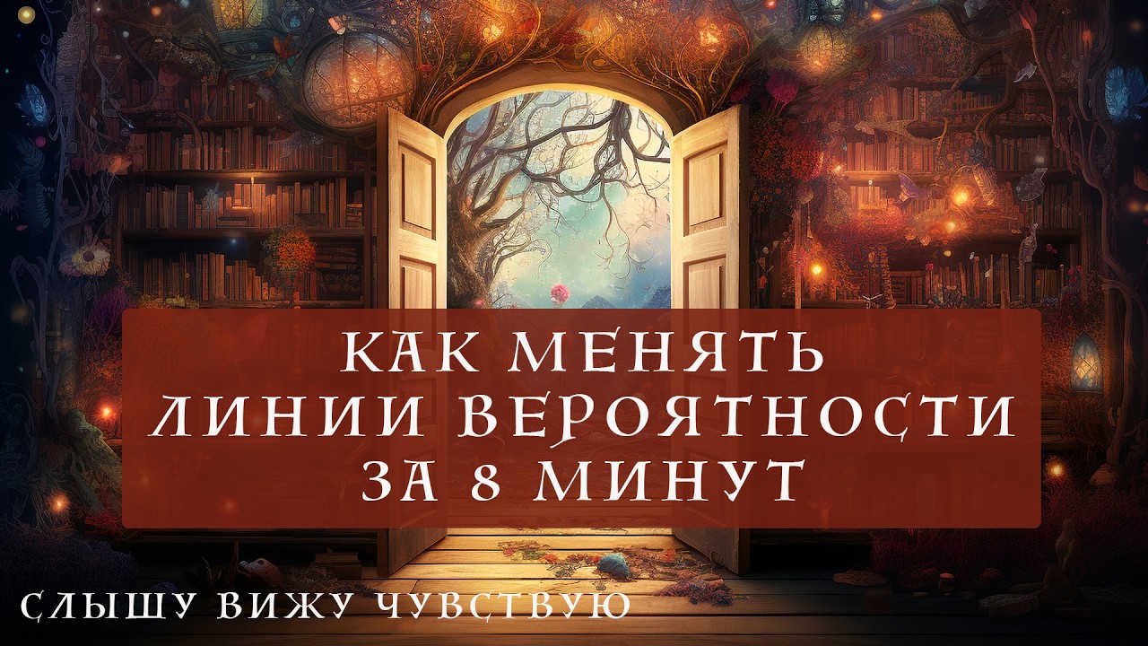 Как менять линии вероятности за восемь минут