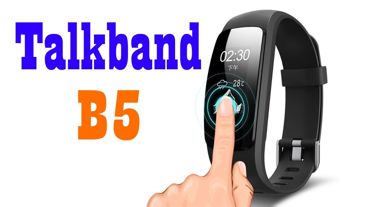 Talkband B5 Review Bluetooth Smart Bracelet Watch +