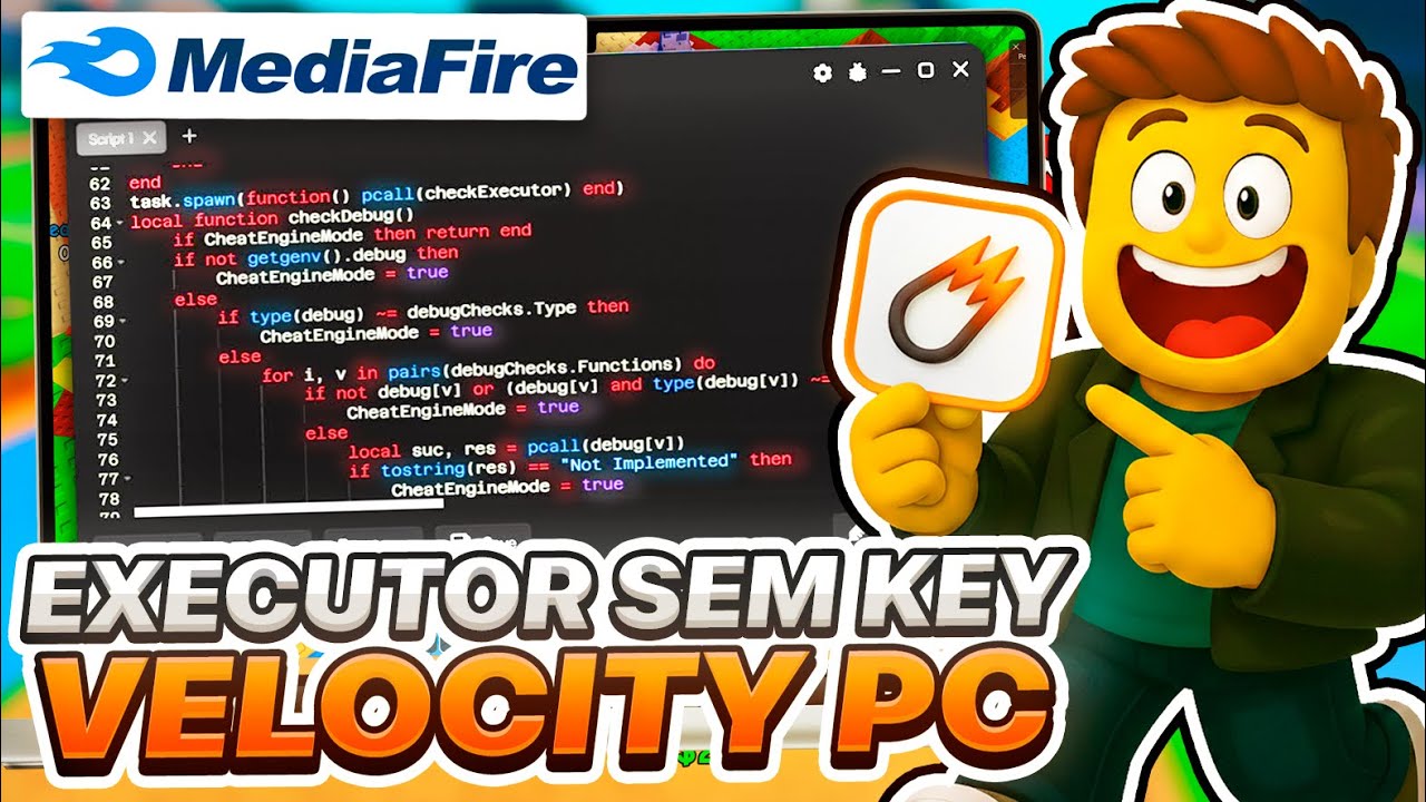 HOW TO DOWNLOAD PC VELOCITY EXECUTOR WITHOUT A KEY AND INSTALL THE SCRIPT INTO ROBLOX! ✅