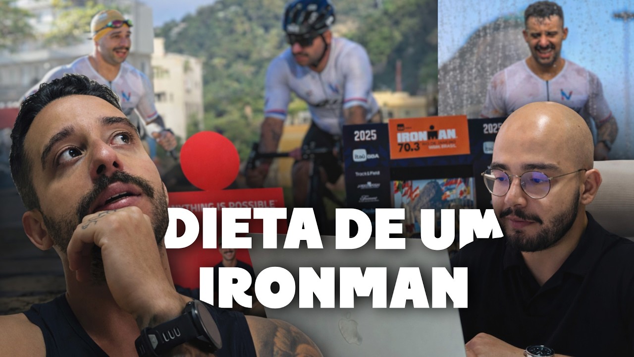 Revisão da minha dieta para o Ironman 70.3 | Dia com meu nutricionista