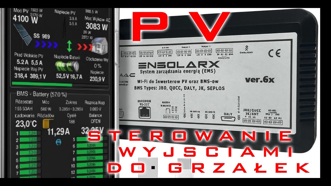 Priorytet ładowania magazynu energii, potem grzanie wody – inteligentne zarządzanie PV