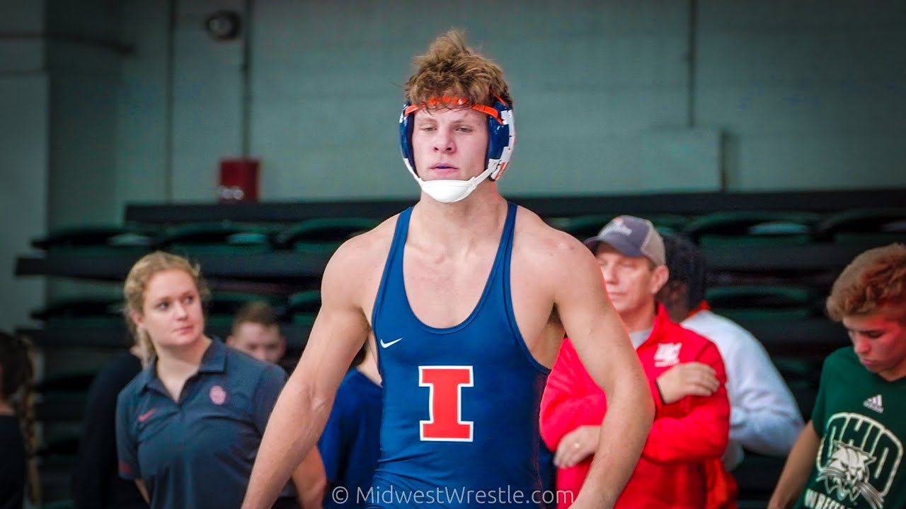 174 – Caden Ernd {G} University of Illinois vs. Owen Guilford {R} Olivet College by 9–8