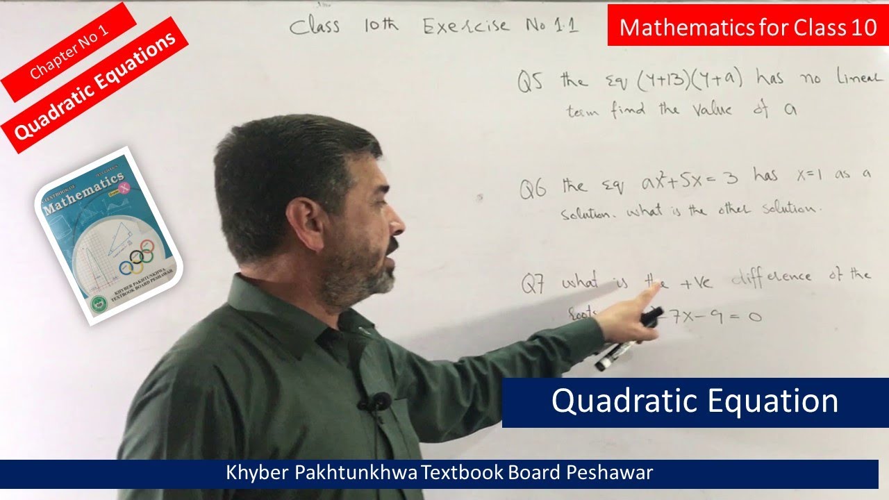 Word problem questions related to Quadratic Equation. || Mathematics for Class 10 || Chapter No1