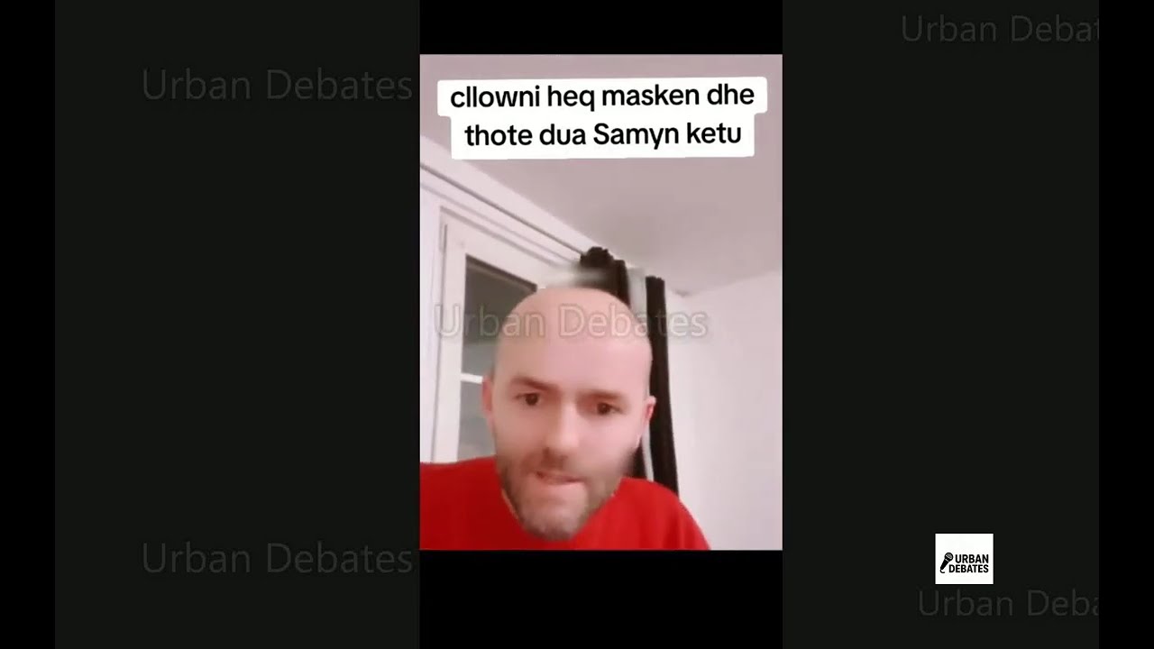 🚨 Klloni heq maskën LIVE – kërkon përballje me Samin