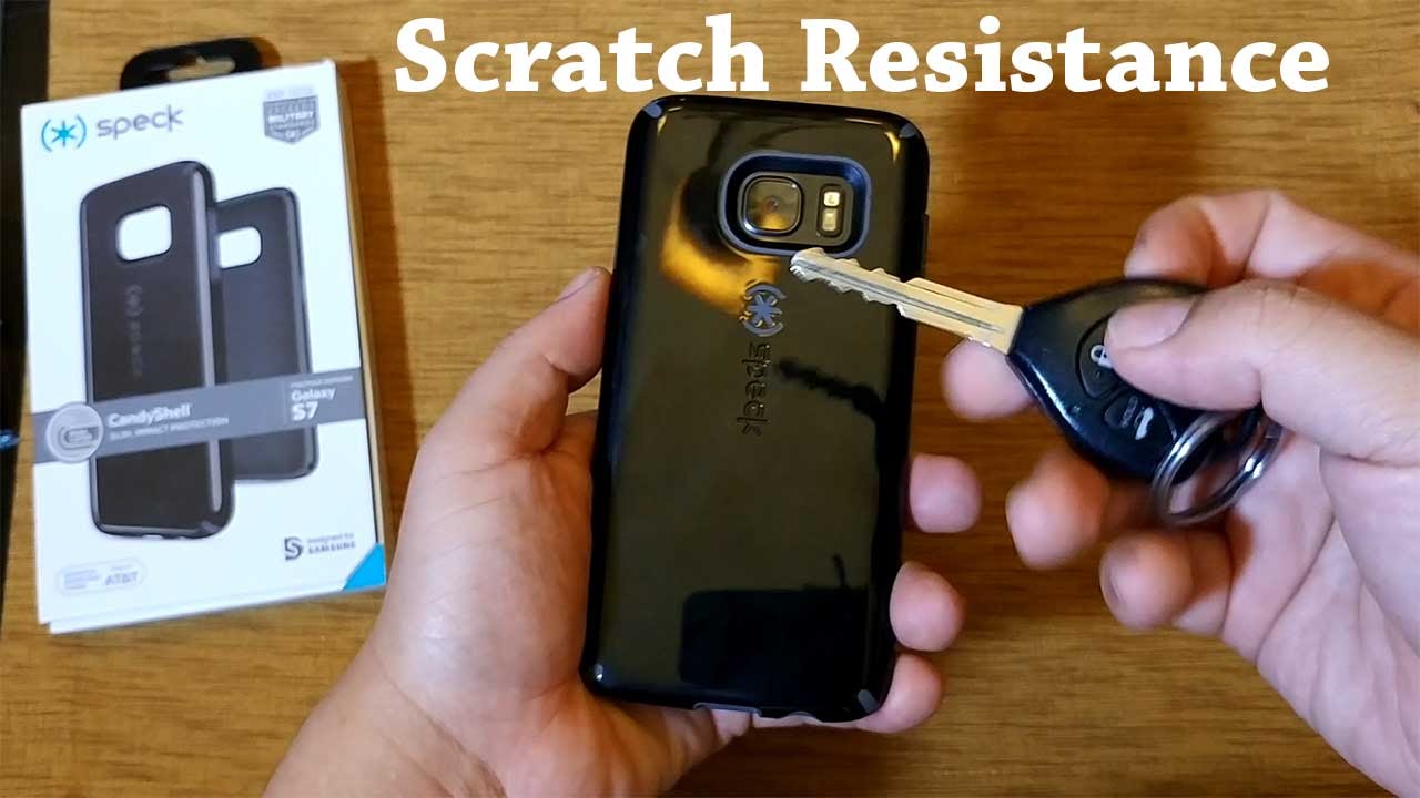 Samsung Galaxy S7: Speck CandyShell Case | Scratch Resistance