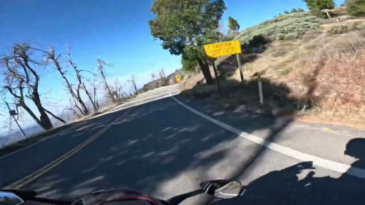 Cruising up To Palomar Mountain #motorcycle #socal #riding #aprilia 