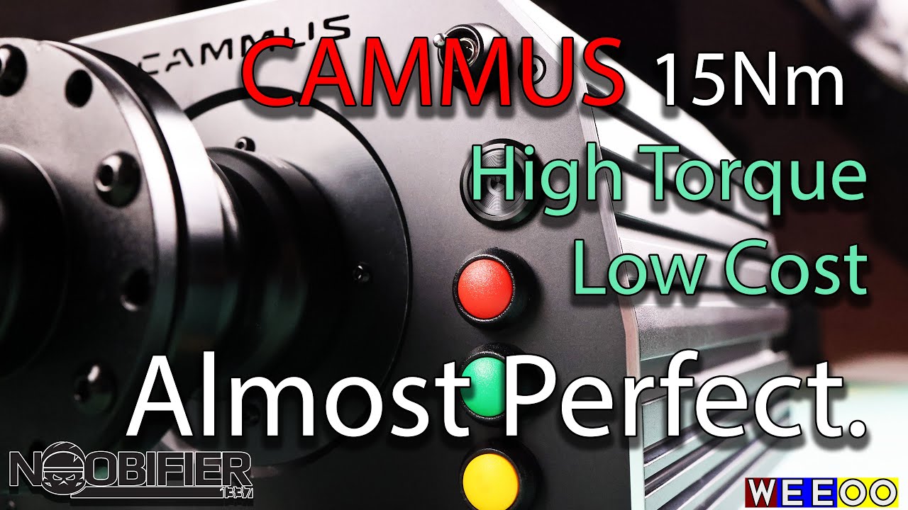 Cammus Direct Drive DD 15Nm - Low Cost, High Performance. Almost Perfect.