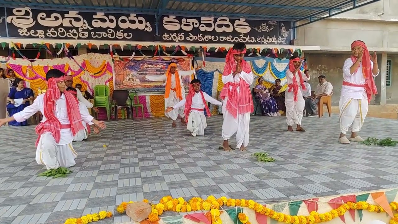 Farmer's Life -Zphs Girls Rajampet 2026, Farewell party 