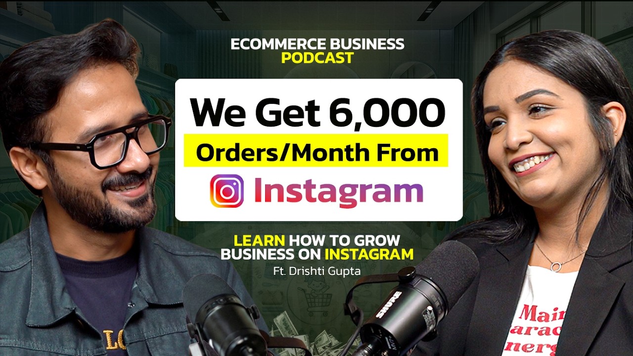 Ecommerce Podcast: How She Gets 6,000 ORDERS/MONTH on Instagram | Kidswear Brand | Business Ideas