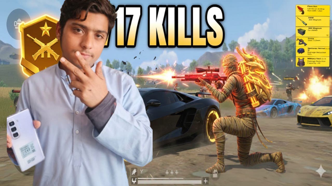 🔥 Balach’s Star Power – 17 Kills Domination in PUBG | Full Squad Wipe Showdown 🔥
