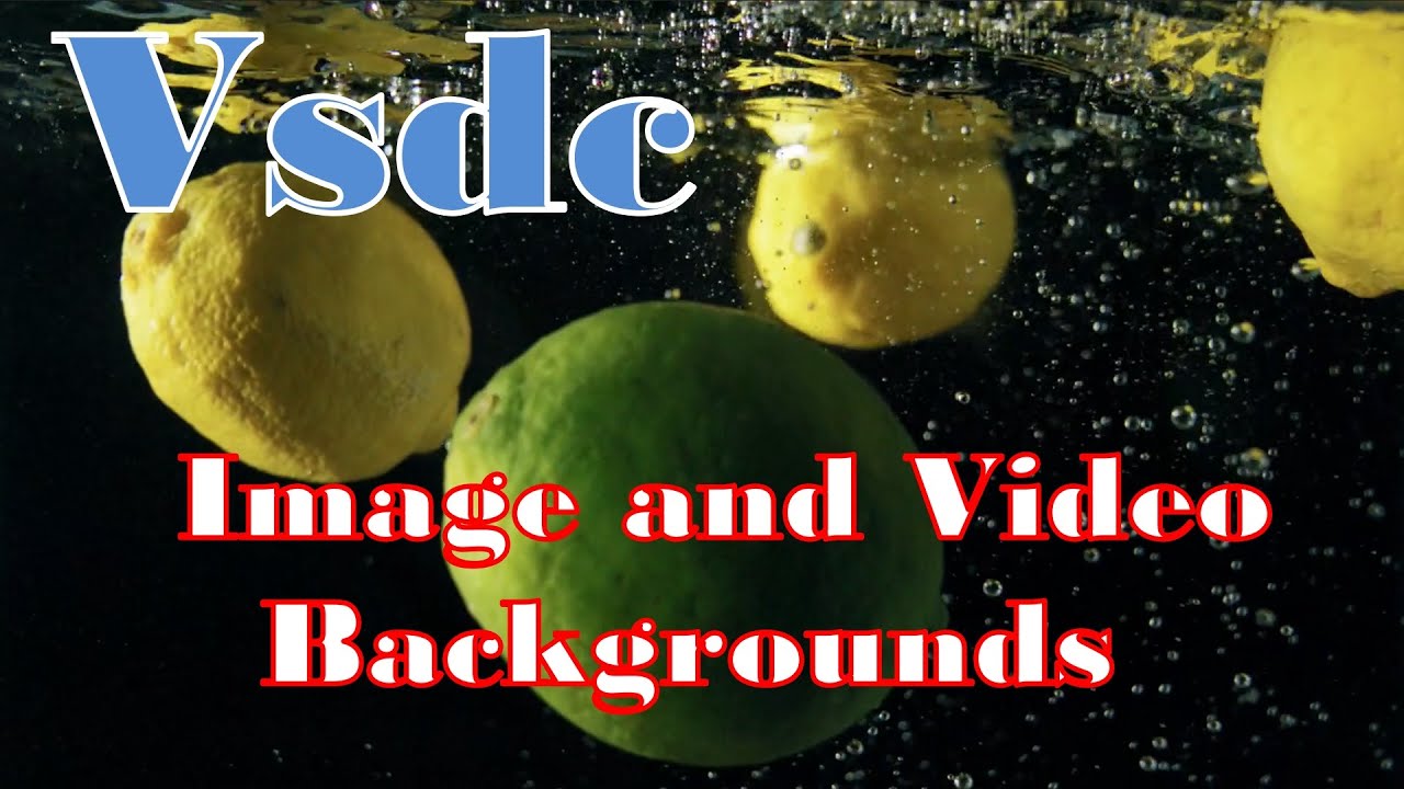 How To Add a Background To Objects in VSDC- LW&C with VSDC