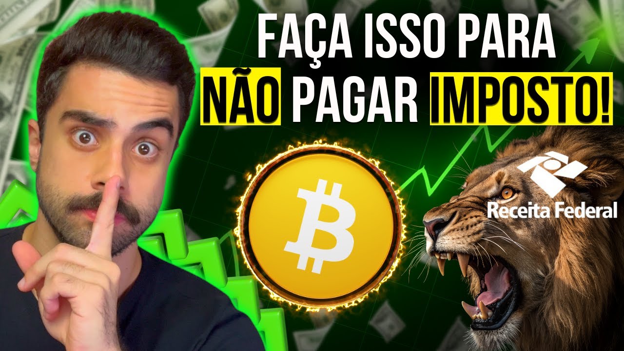 CRIPTO: COMO NÃO PAGAR IMPOSTO SOBRE SEUS INVESTIMENTOS [de acordo com as leis]
