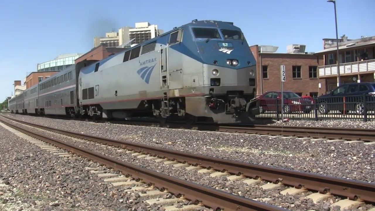 Amtrak's Texas Eagle at Normal, Illinois
