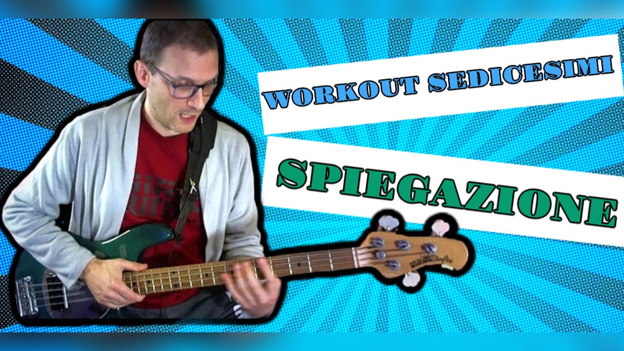 Sedicesimi continui su Pentatoniche - Spiegazione Workout (1) Studiare con metodo sul Basso