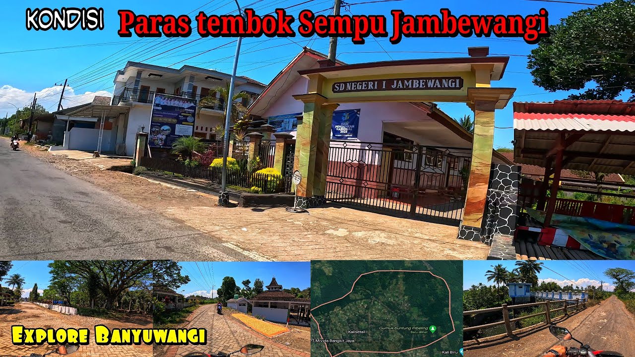 paras tembok Jambewangi jelajah desa di Banyuwangi #explorebanyuwangi