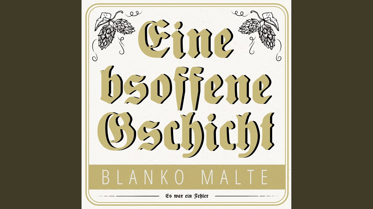 Eine bsoffene Gschicht