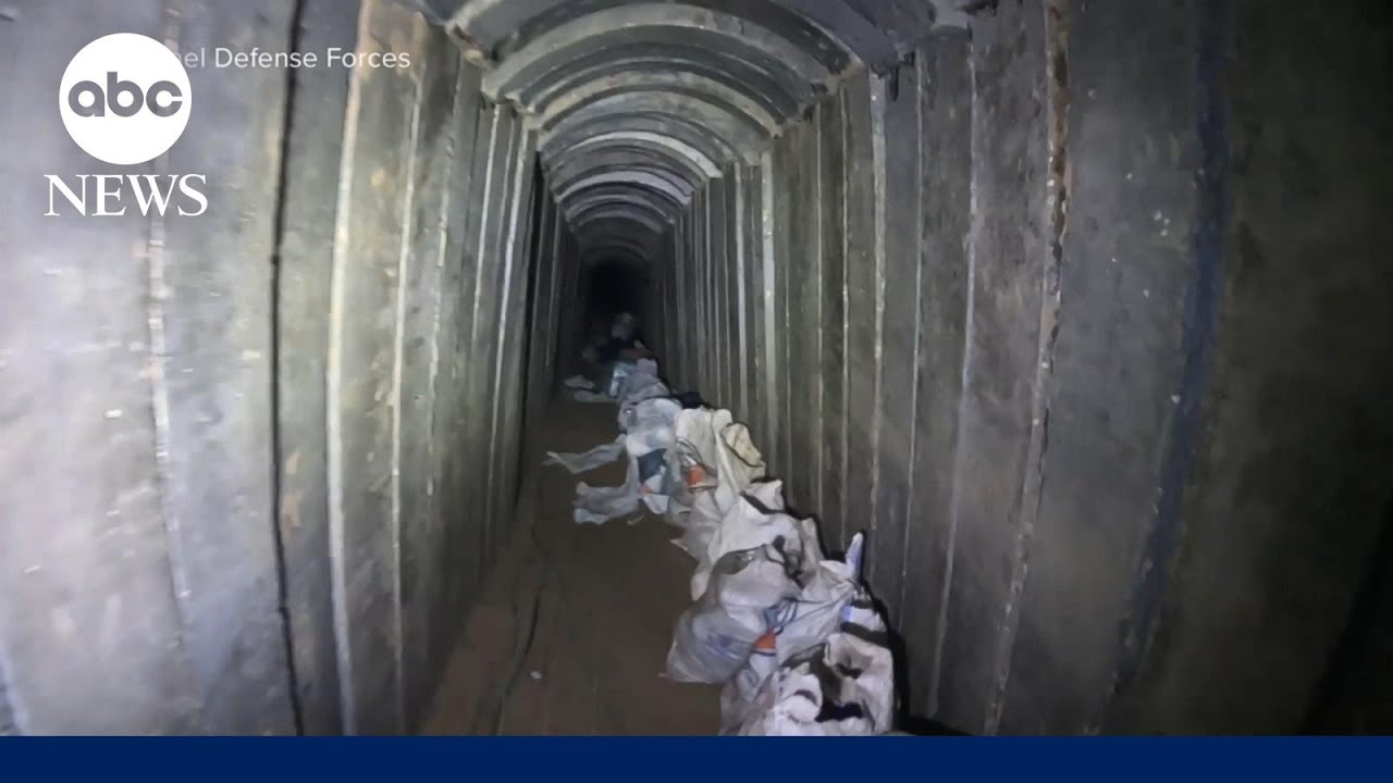 IDF: Chilling video shows Hamas tunnels where slain hostages were held