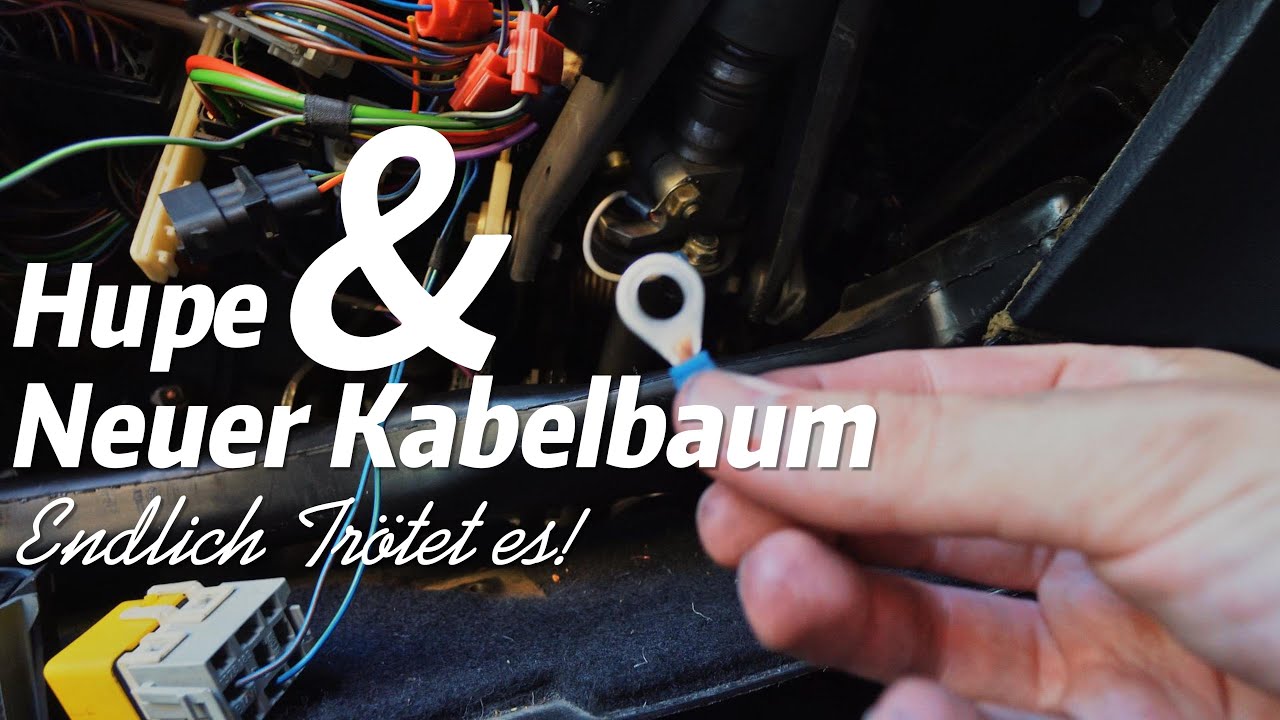 Kabelbaum erneuern? Alles Durchmessen wegen der Hupe | KamikazeFahrer
