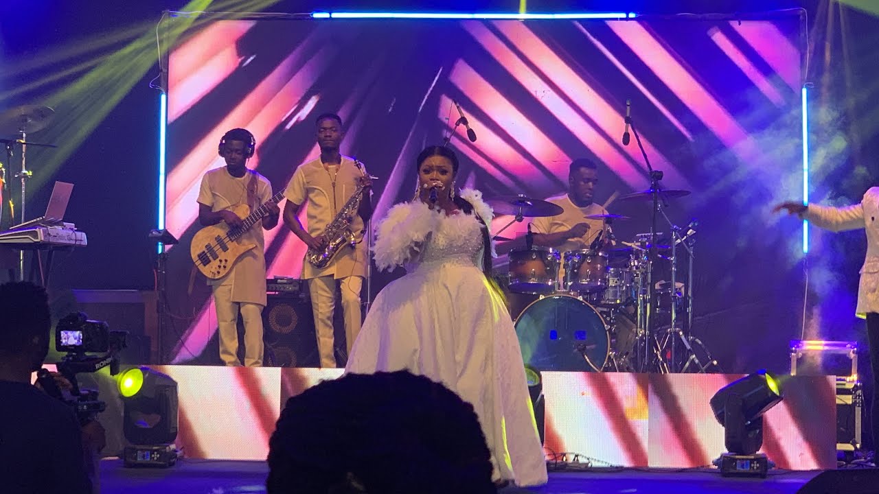 Obaapa Christy powerful performance at her  20years anniversary ceremony at UPSA🔥