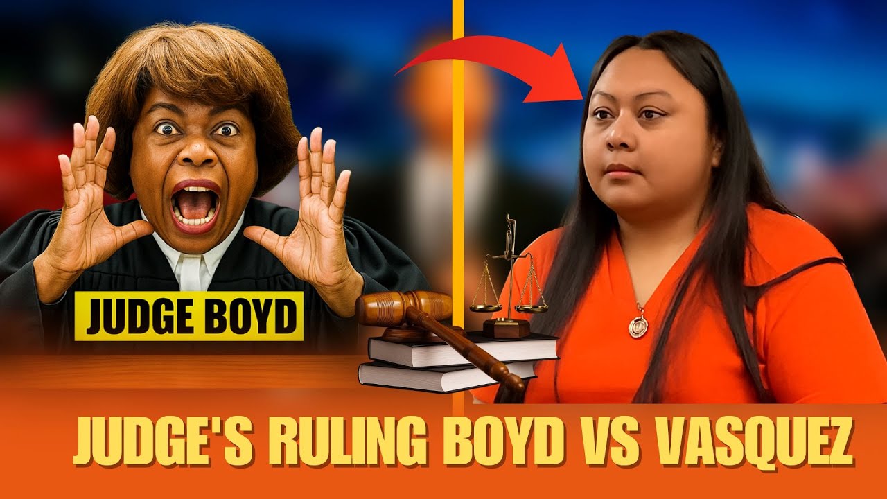 Judge's Ruling: Boyd vs Vasquez | Courtroom Drama