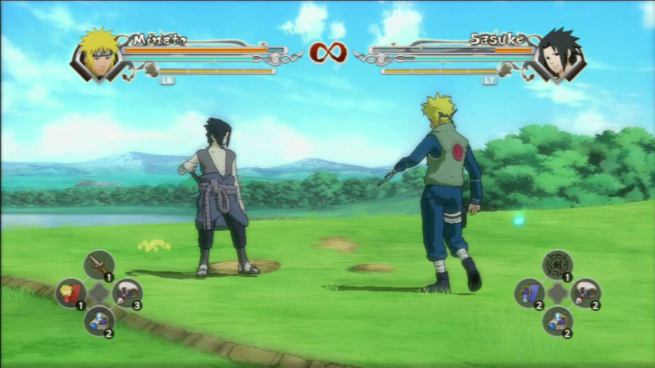 Naruto Generations: Minato's Moveset