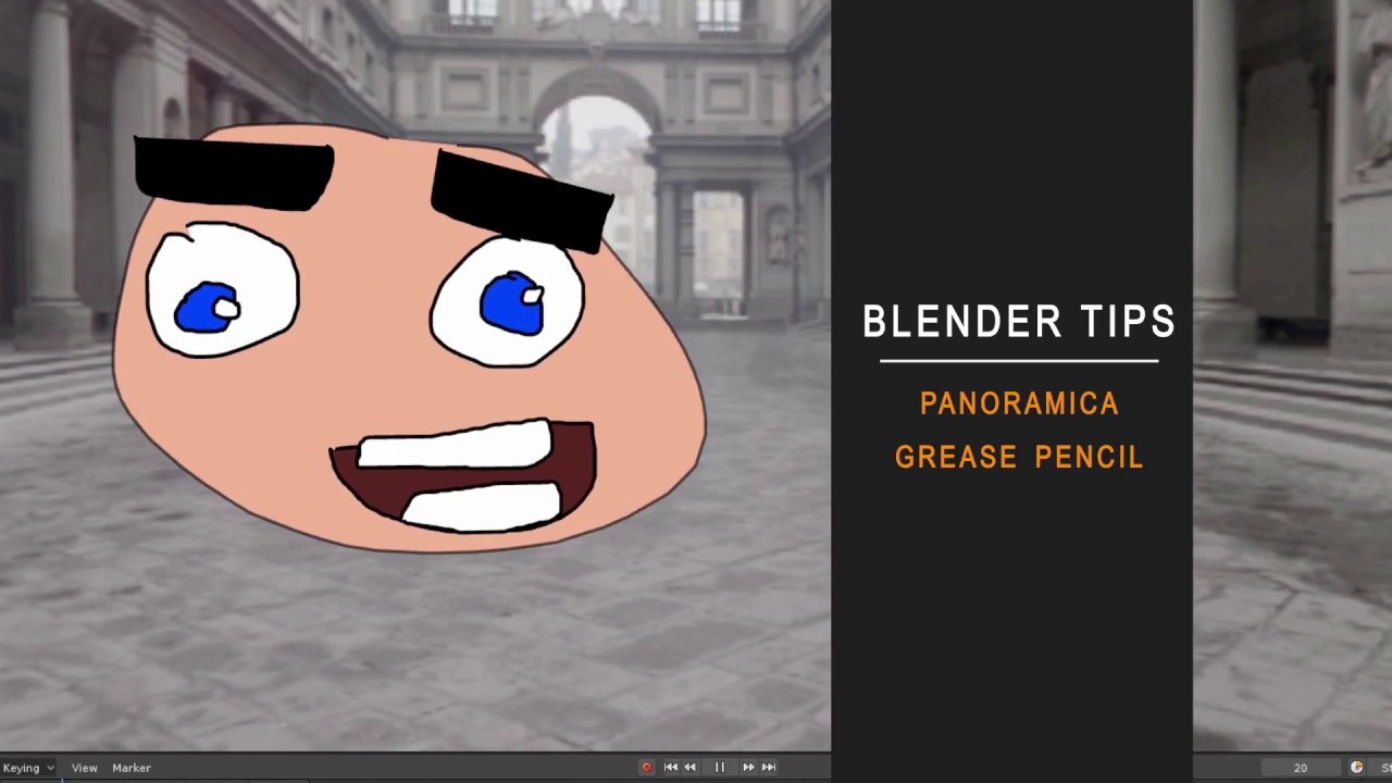 grease pencil  blender 2 80 alpha ITA