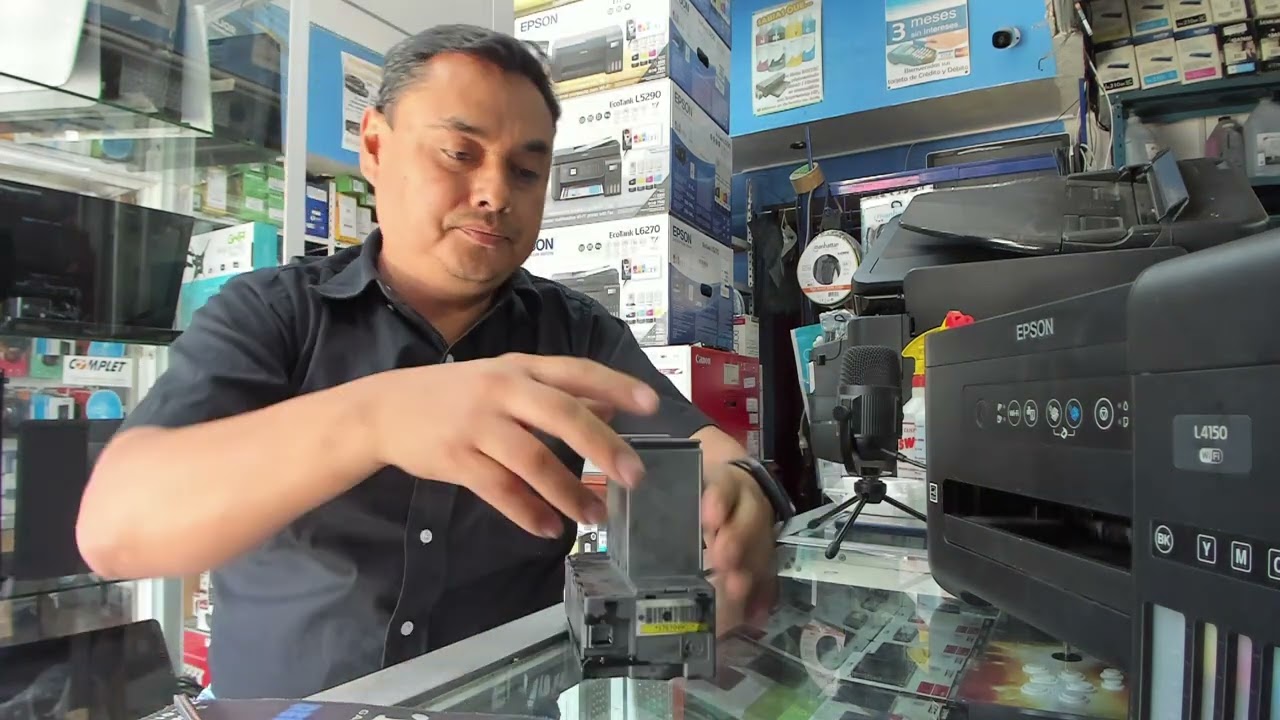 Reset y Cambio de Almohadillas a Impresora Epson L4150