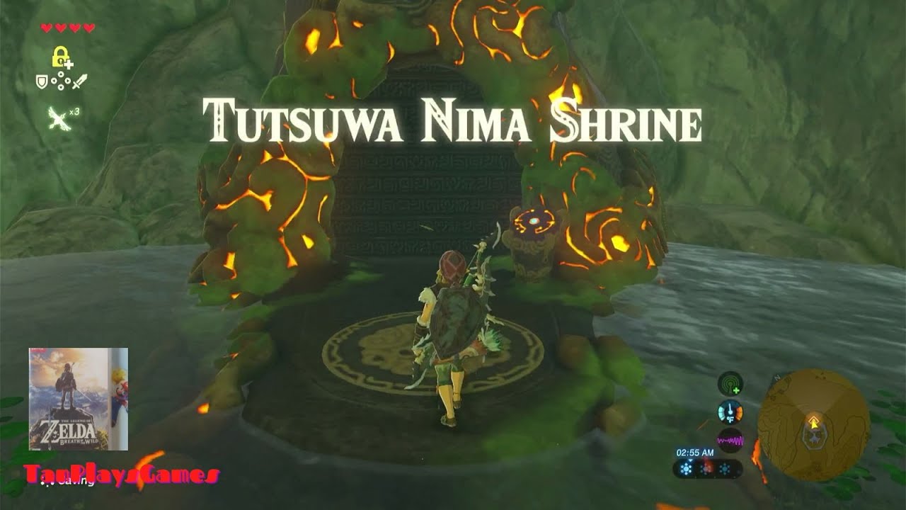 Tutsuwa Nima Shrine Walkthrough - The Legend of Zelda Breath of the Wild.
