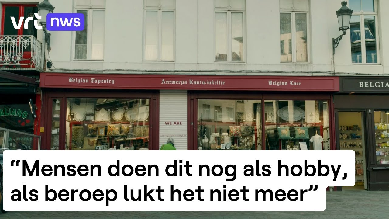Laatste Antwerpse kantwinkeltje stopt ermee