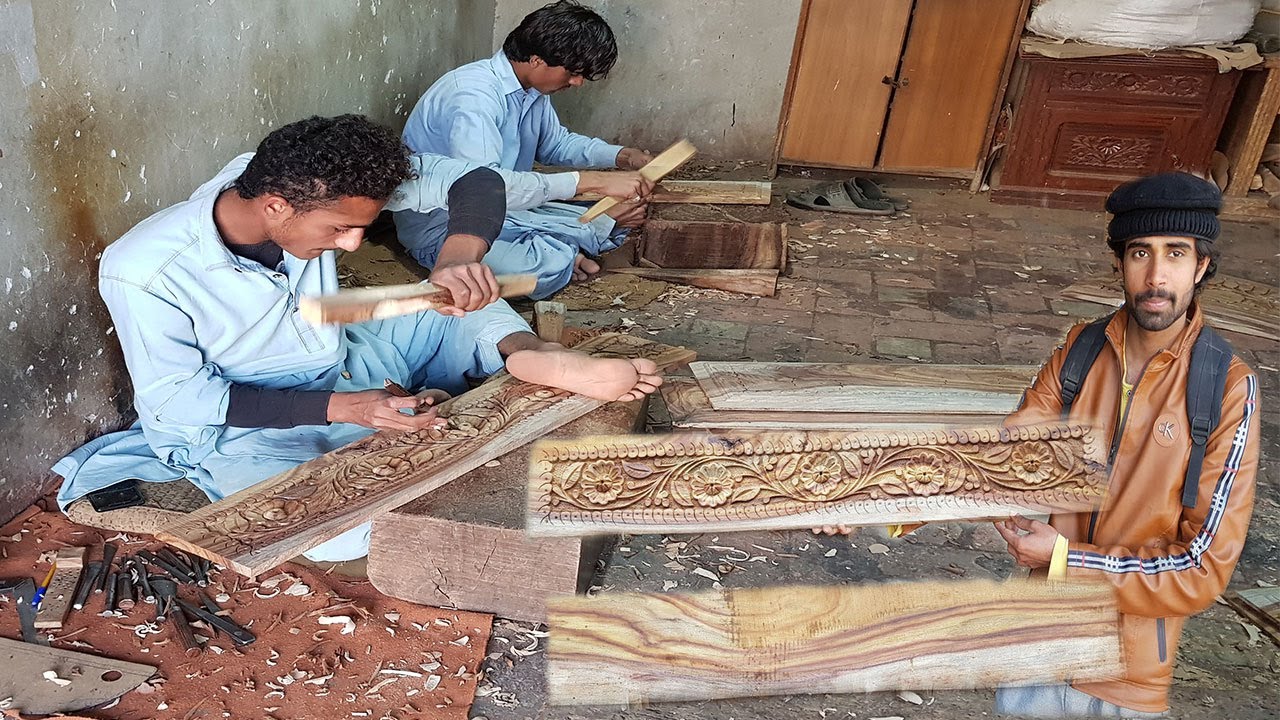 Incredible Young Guy Handmade Design on wood skillful idea