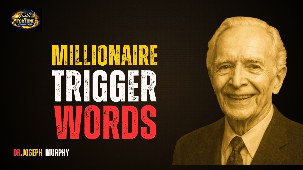 THE MILLIONAIRE TRIGGER WORDS  DR  JOSEPH MURPHY