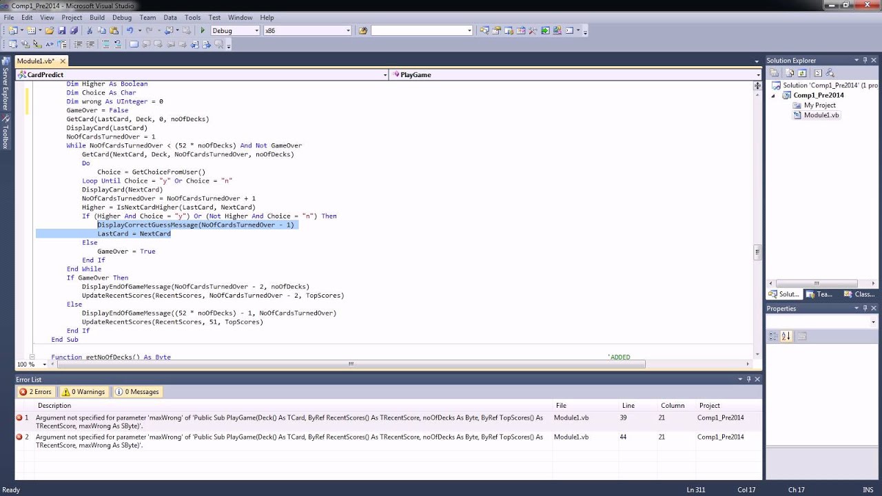 APC Chita: AQA COMP1 Pre-release 2014 - Part 5