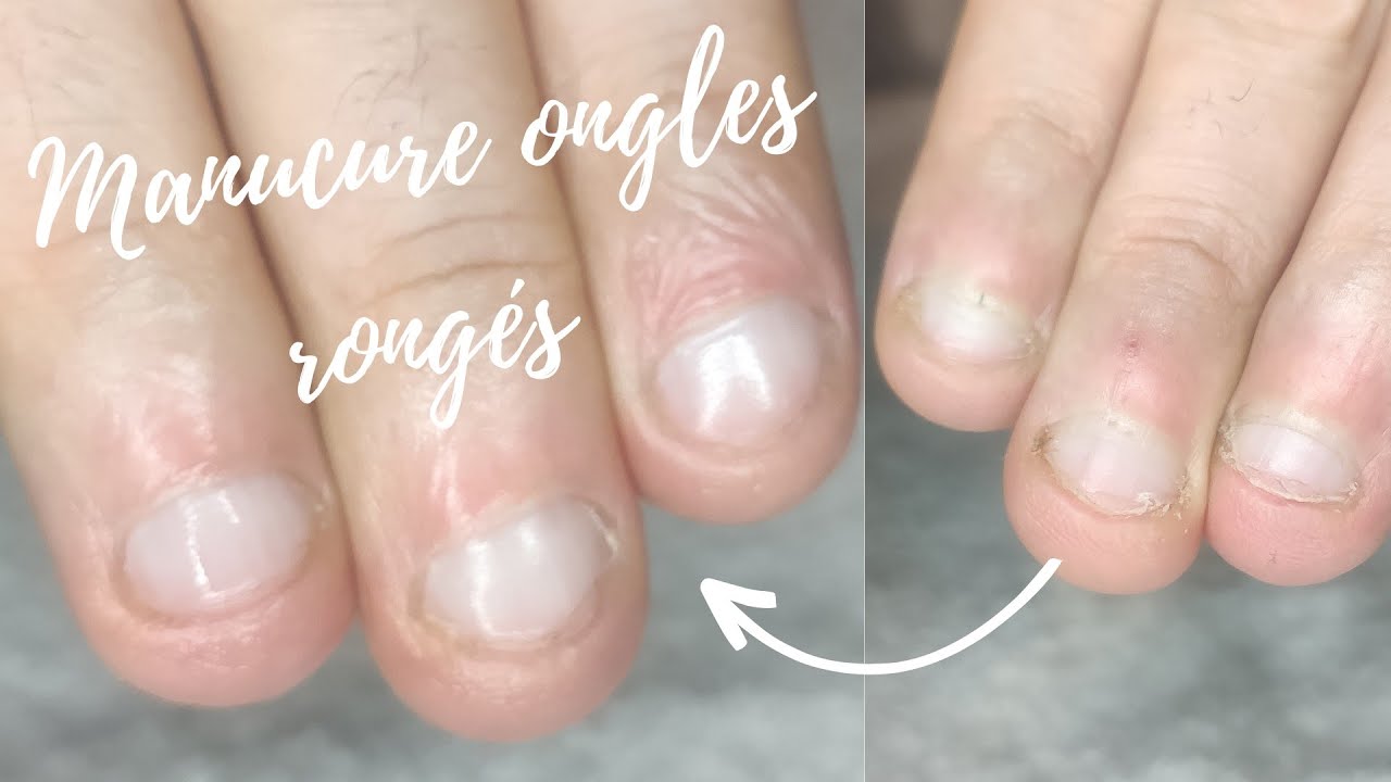 MANUCURE COMPLETE SUR ONGLES RONGES | Manucure à la ponceuse