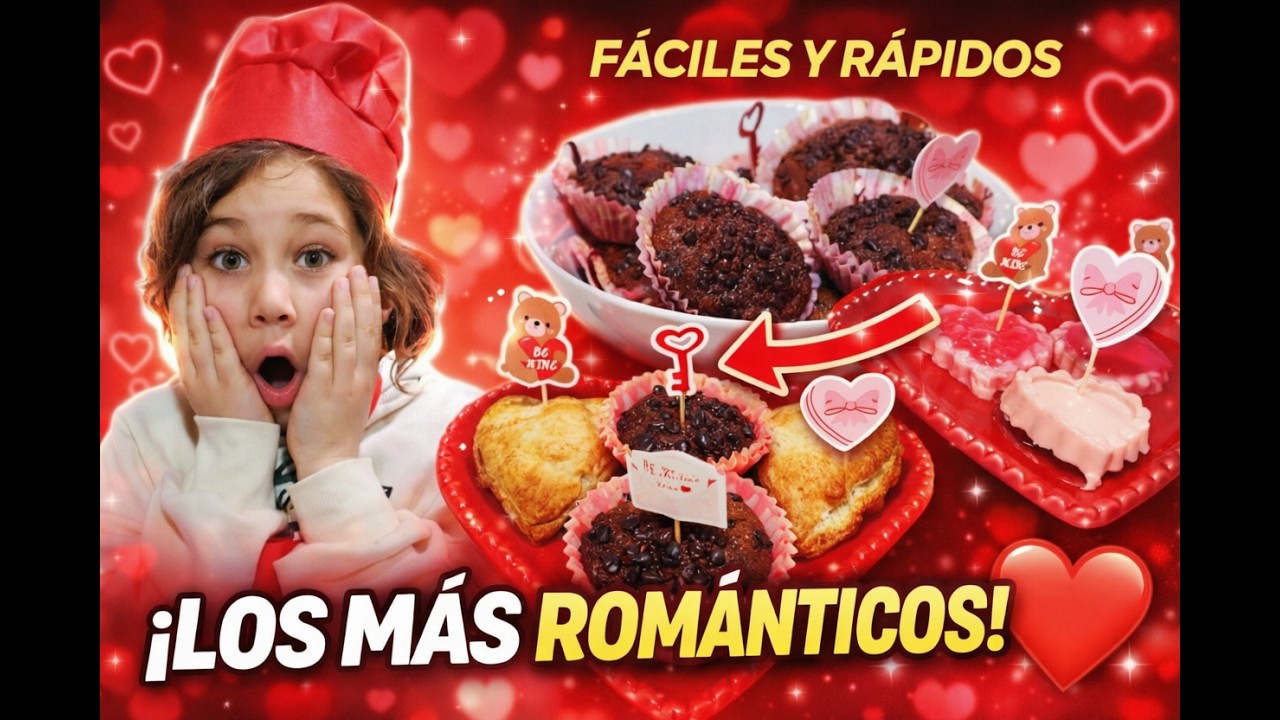 Postres fáciles para San Valentín 😱❤️