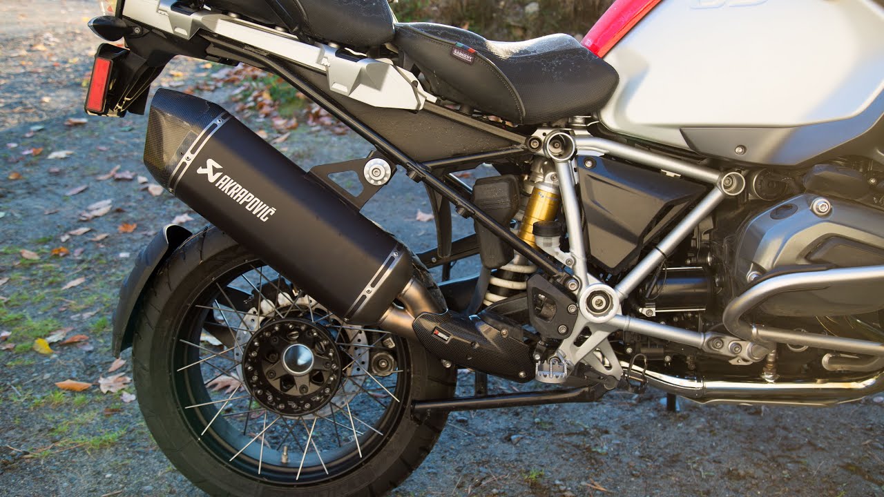 Install: Akrapovic Slip-On Exhaust BMW R1200GS