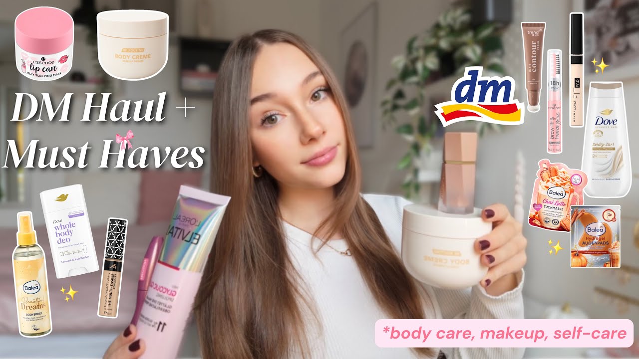 DM Haul + meine Must Haves 2025 🎀🛒 *Makeup, Bodycare & School Essentials