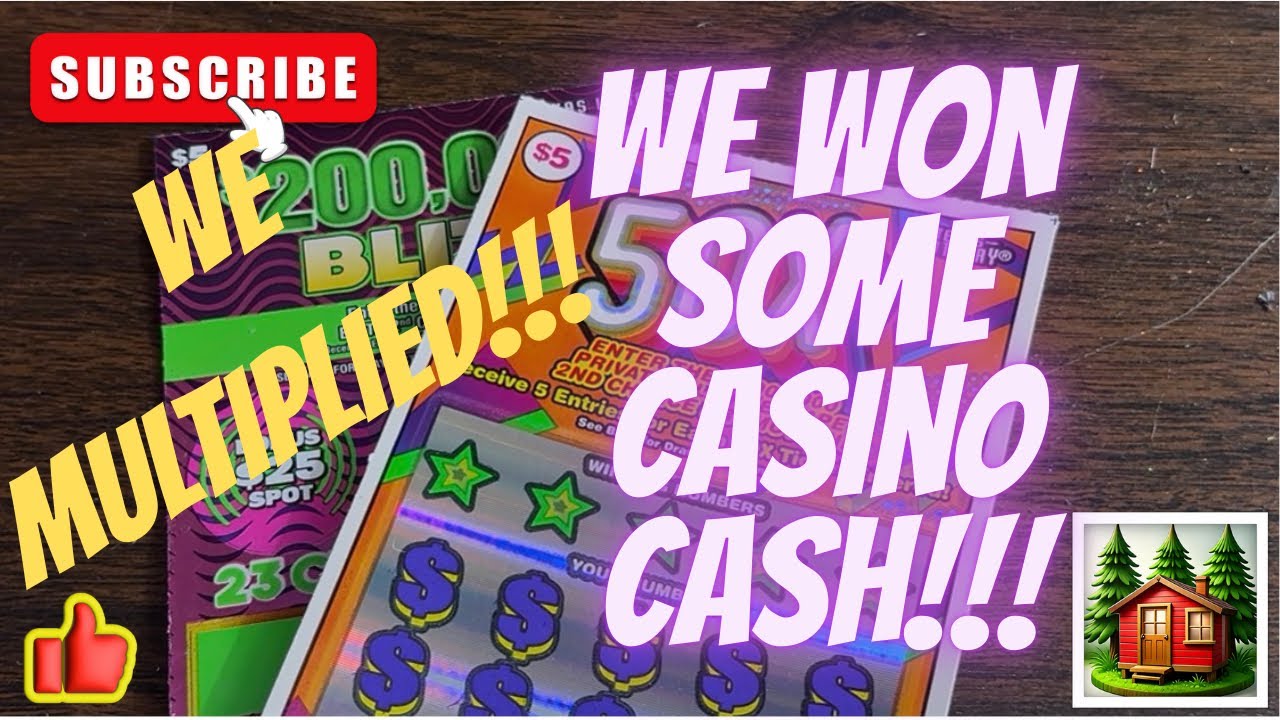We won some birthday money for the casino!