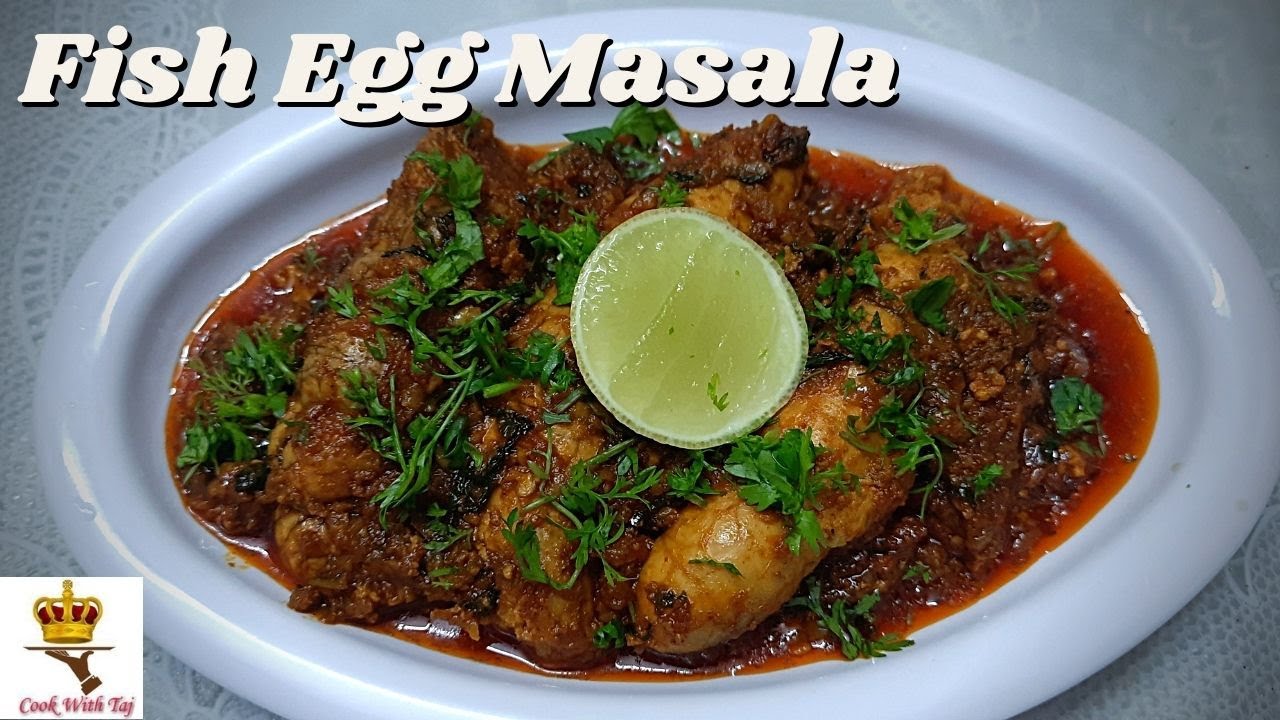 Fish Egg Masala | Gaboli Masala In  Kokani Style | Fish Egg Fry | Machli Ka Anda Kaise Banate hai?