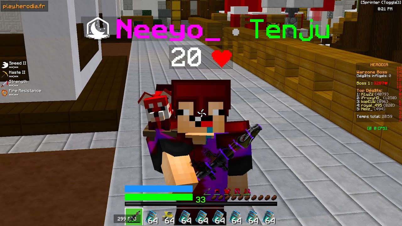 🔫 J'ai joué avec un pack FORTNITE sur Minecraft ...